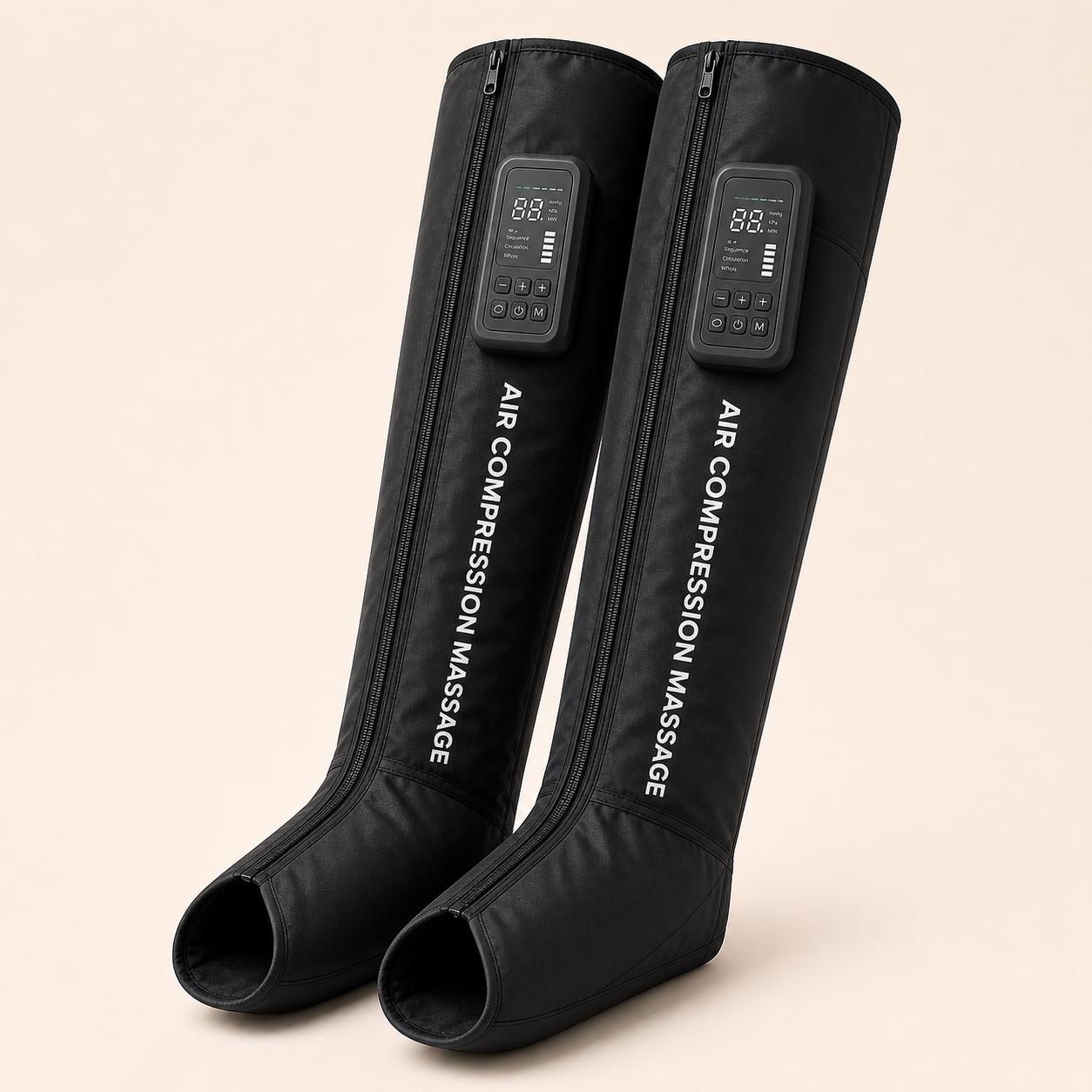 Virelax cordless air compression leg massager boots