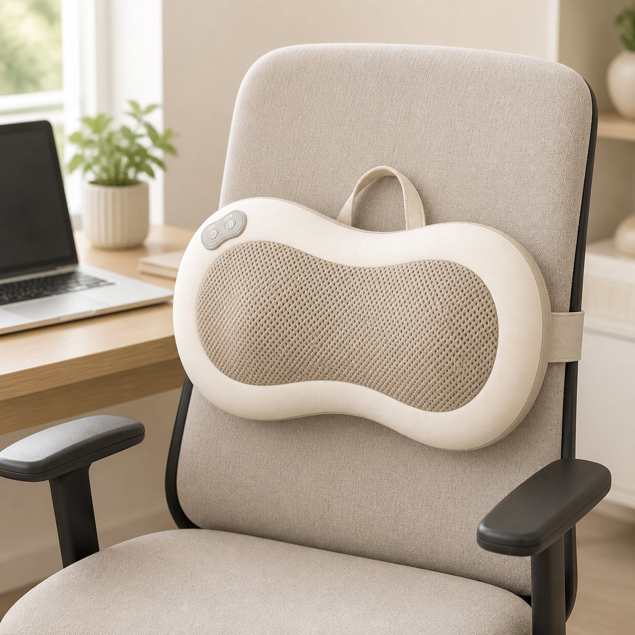 Kneading massage nodes inside the pillow