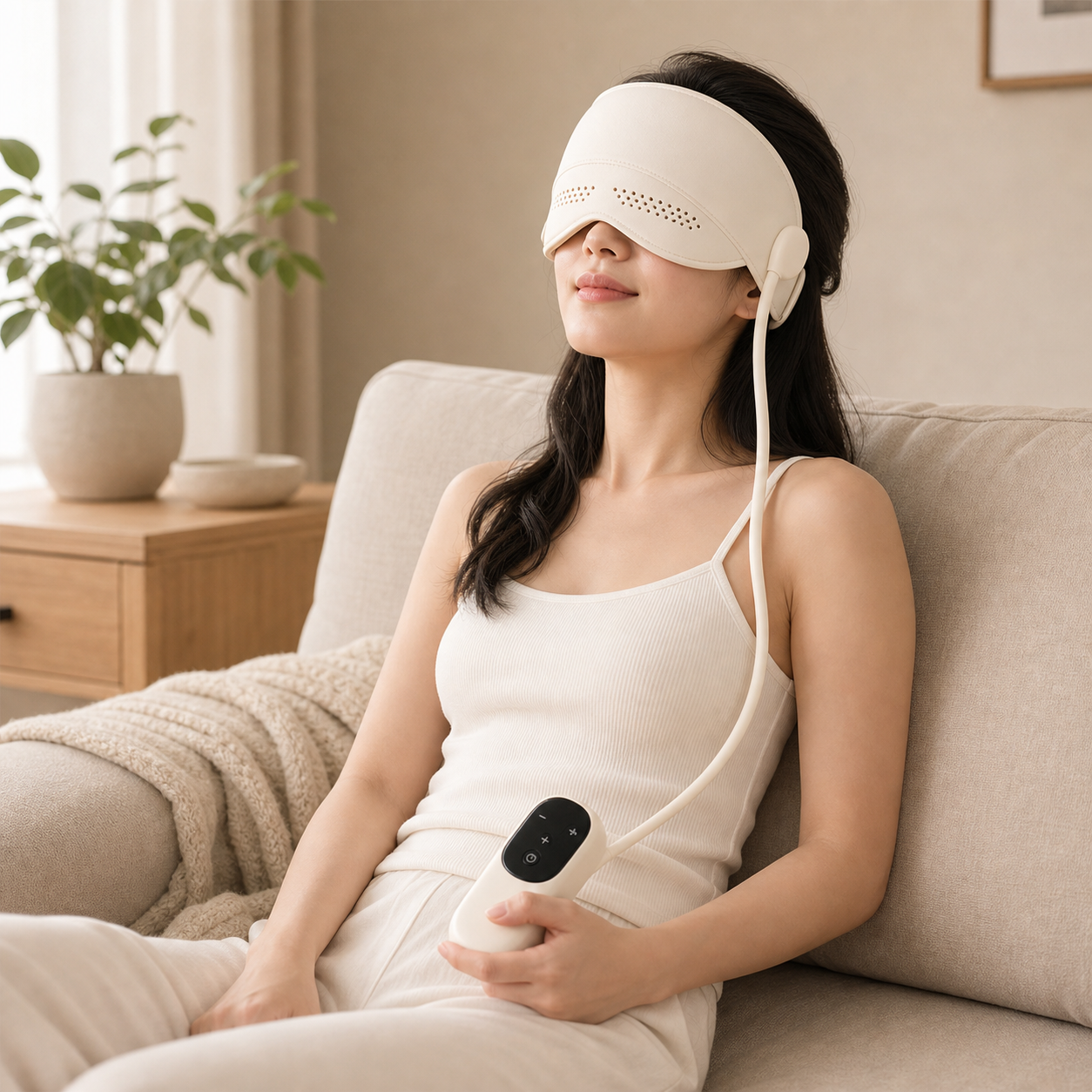 Virelax heated eye massager product details